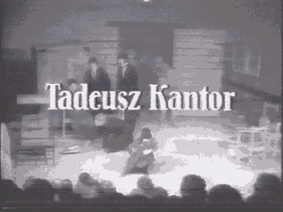 animated GIF from Kantor videotape